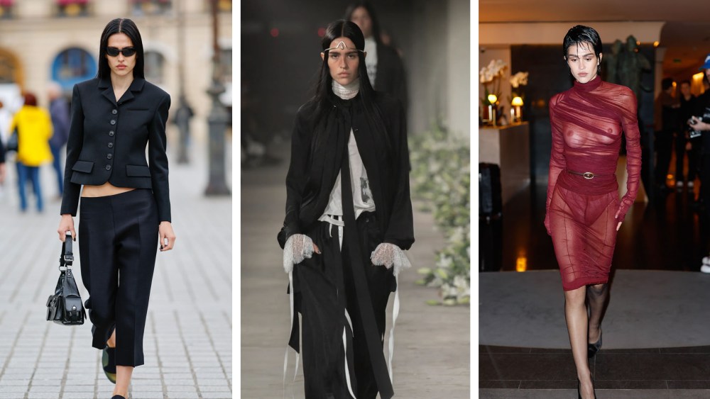 amelia hamlin sheer paris fashion week spring 2025 Amelia Gray Hamlin’s Paris Fashion Week Outfits: Sheer Trends, Street Style and Runway Looks