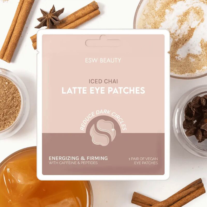 latte eye patches Latte-Inspired Eye Patches