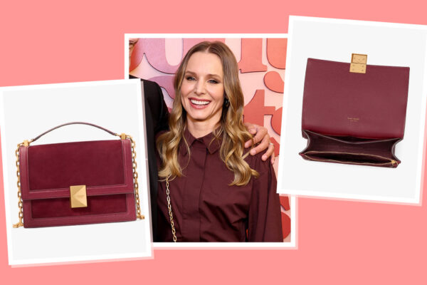 kristen bell kate middleton favorite bag FB Kristen Bell Just Wore Kate Middleton's Favorite Handbag Style