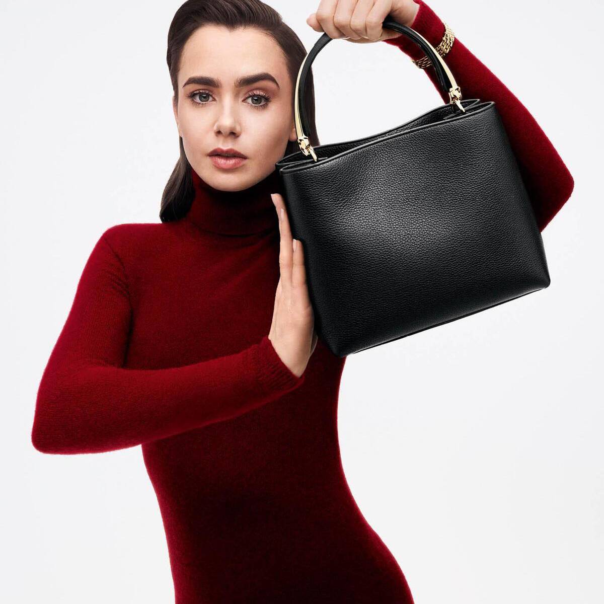 senatus Vl5HPX Cartier debuts the new Panthère Double, with Lily Collins fronting campaign | SENATUS