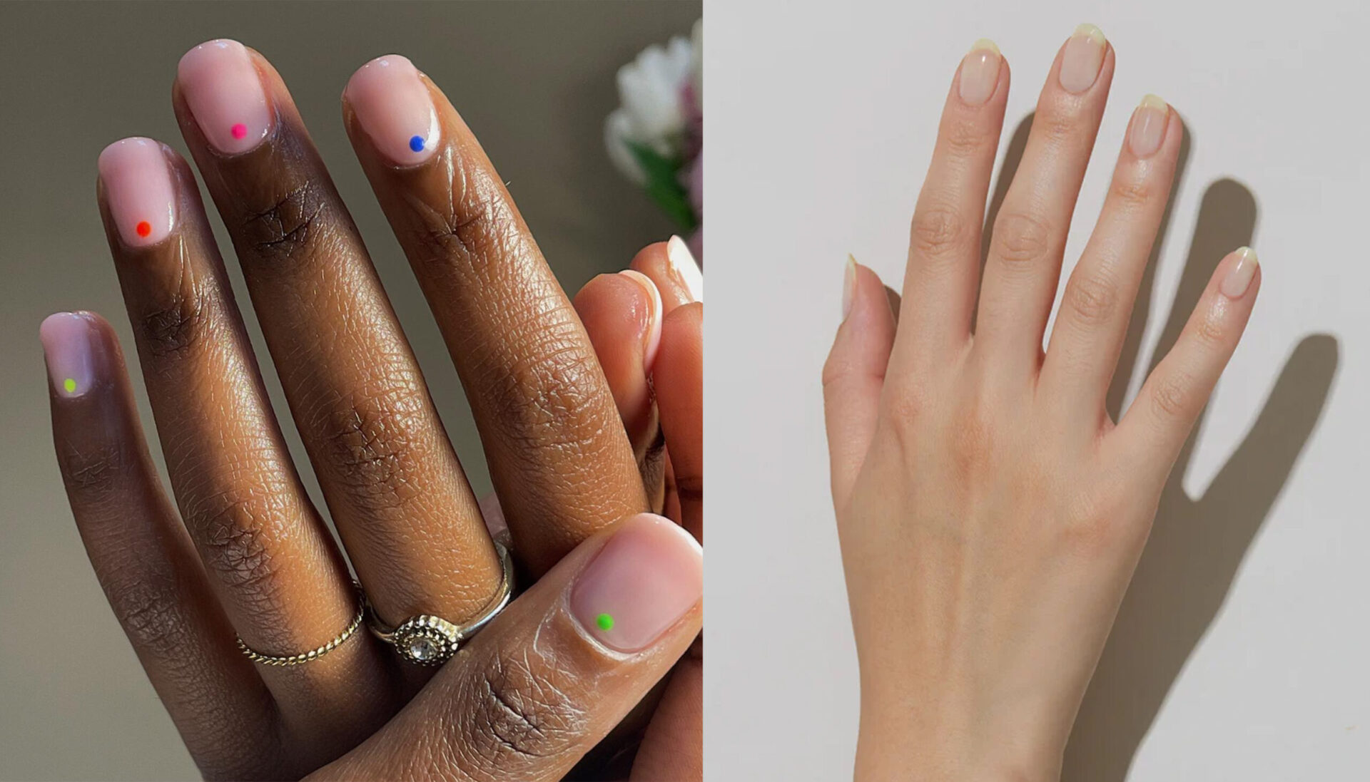 sheer nails scaled Sheer Nails Are the Refined Manicure Trend to Try Now